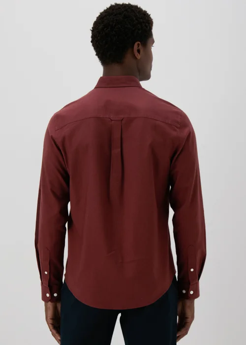 Burgundy Oxford Shirt - S Image 2