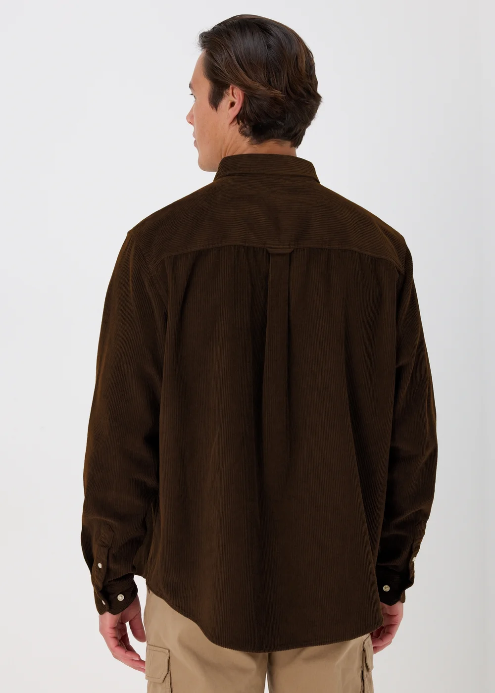 Khaki Cord Shirt - S Image 2