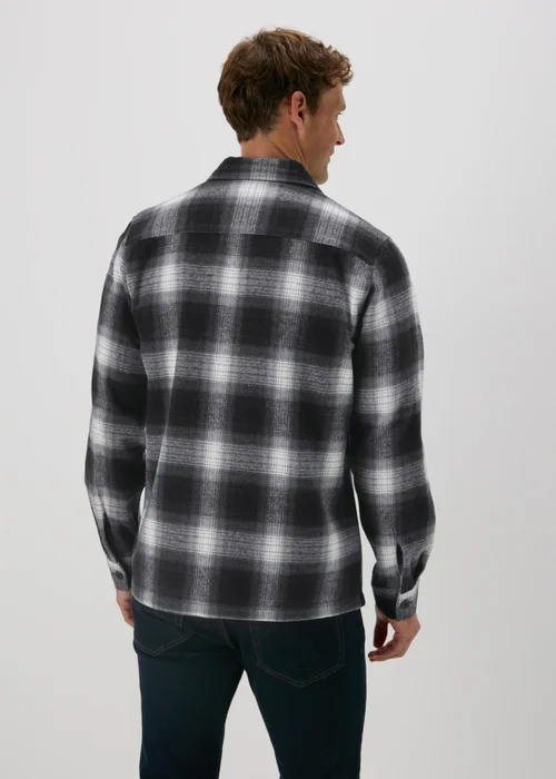 Black Check Shacket - Small Image 2