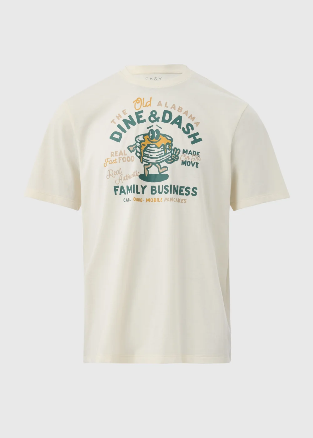 Ecru Dine & Dash T-Shirt - S Image 5