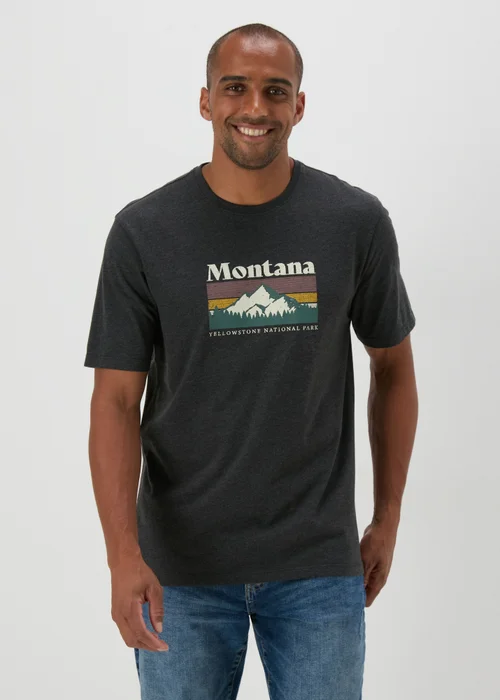 Charcoal Montana T-Shirt - S Image 1