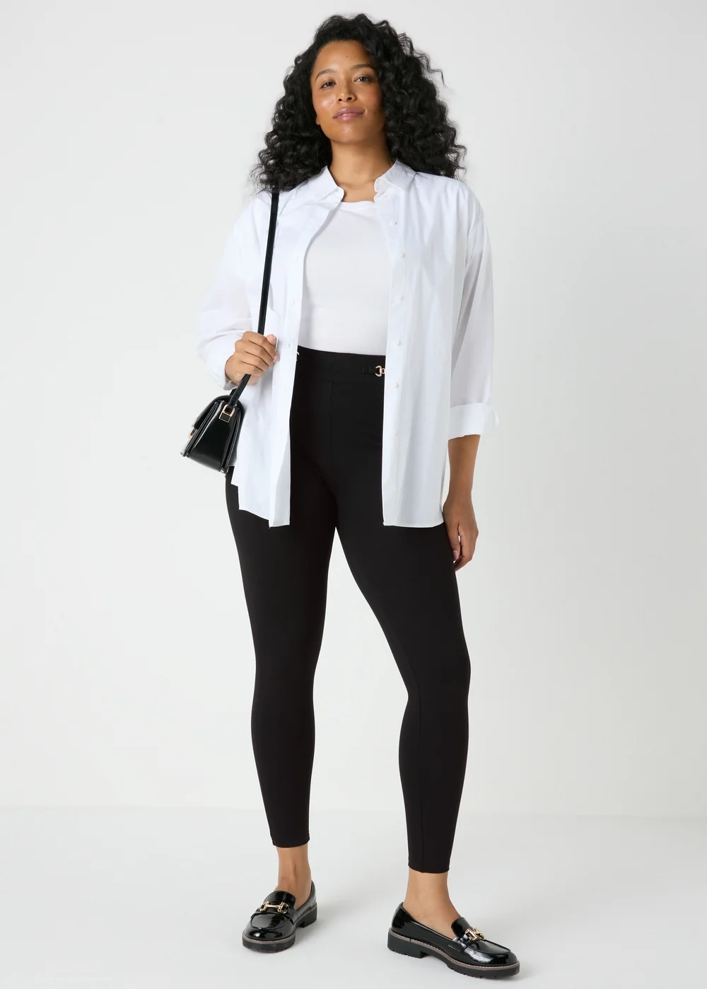 Black Bodyshape Sculpt Leggings - 8 Image 3