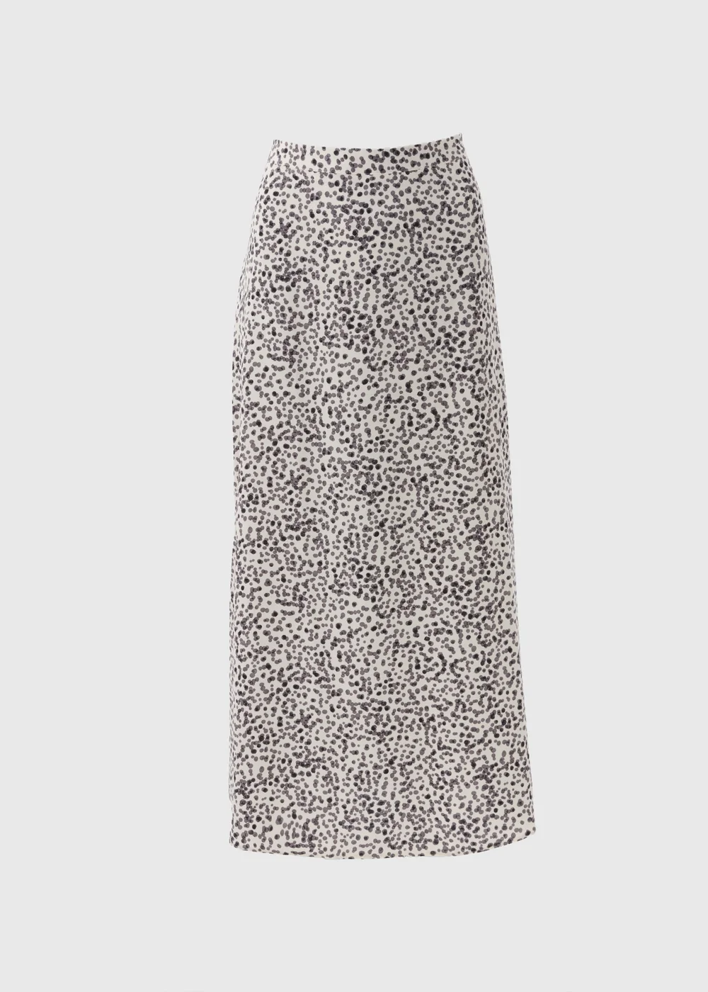 Papaya Petite White Spot Print Midi Skirt - 6 Image 5
