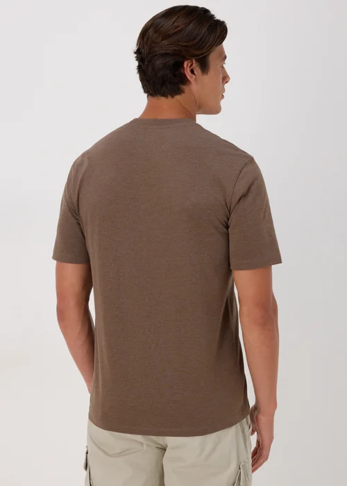 Brown Crewneck T-Shirt - S Image 2