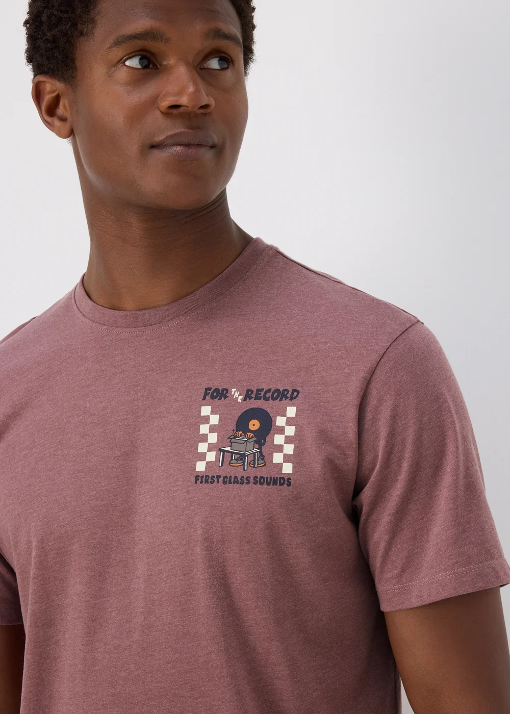 Pink For The Record T-Shirt - S Image 3