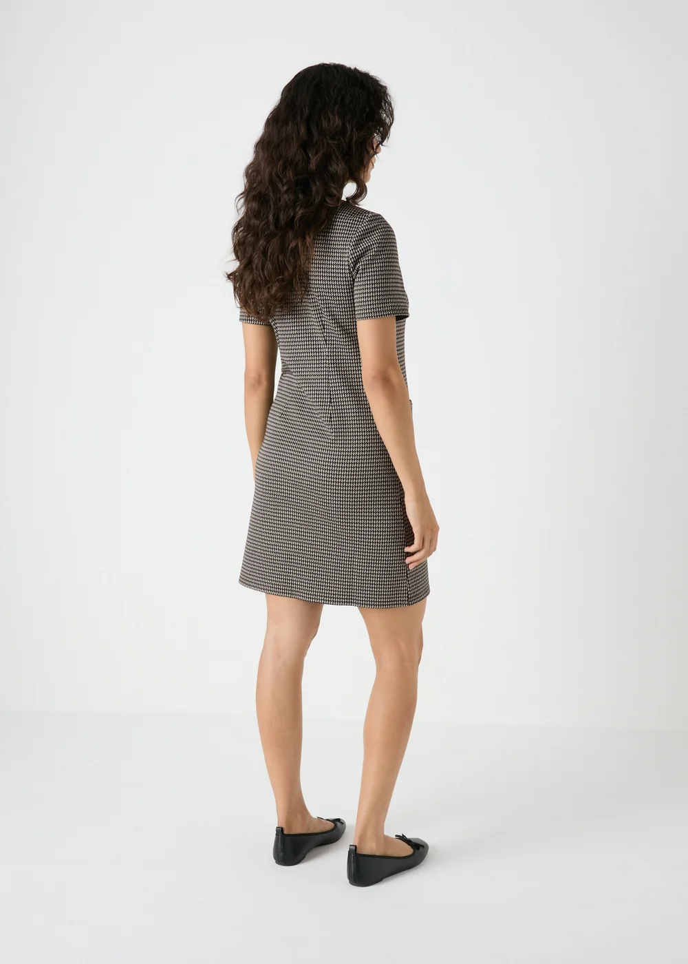 Et Vous Brown Ponte Tunic Dress - 8 Image 2