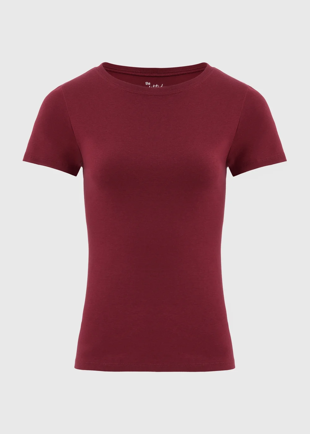 Burgundy Short Sleeve T Shirt - 8 Image 4