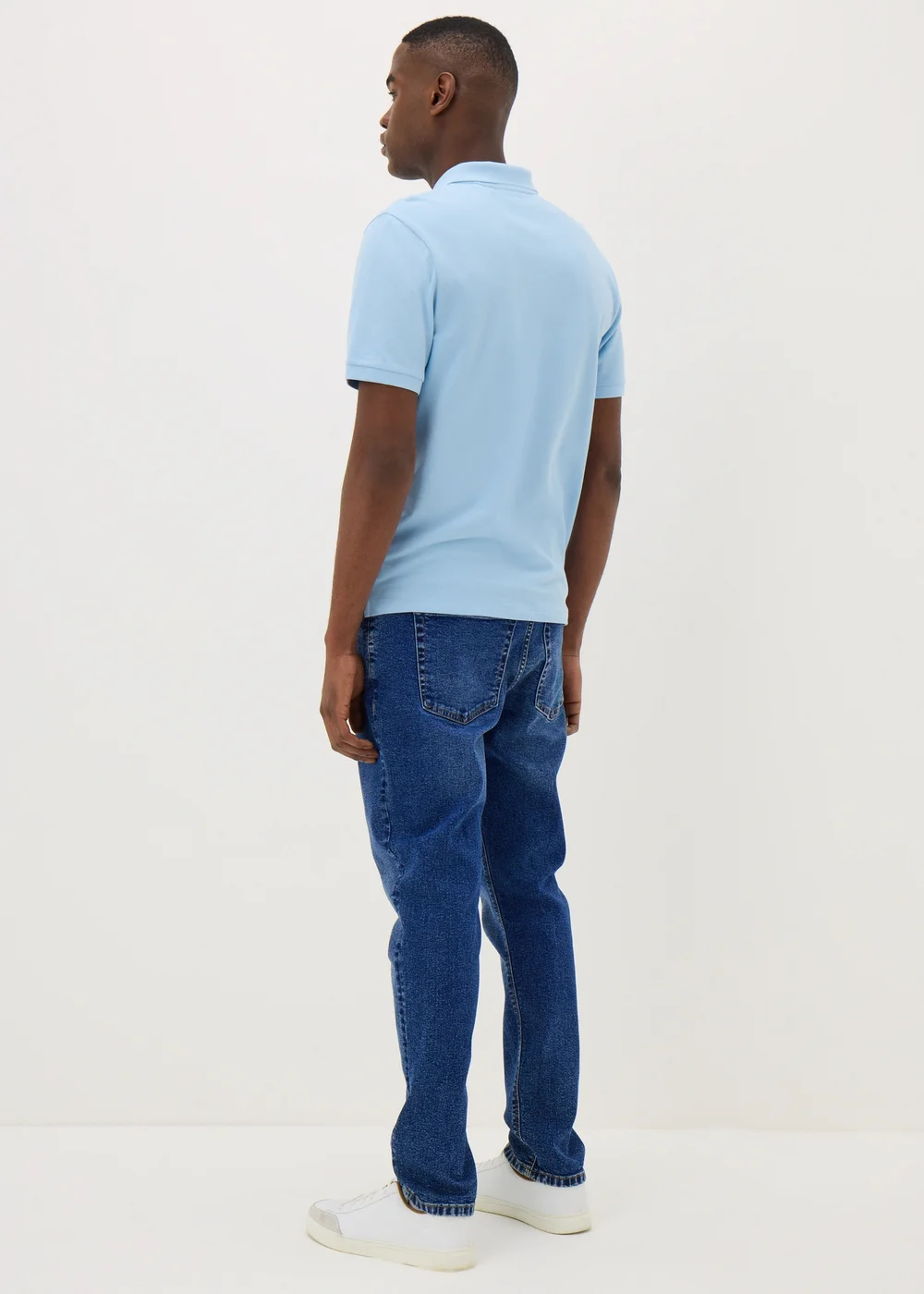 Mid Wash Slim Fit Jeans - 30 R Image 2