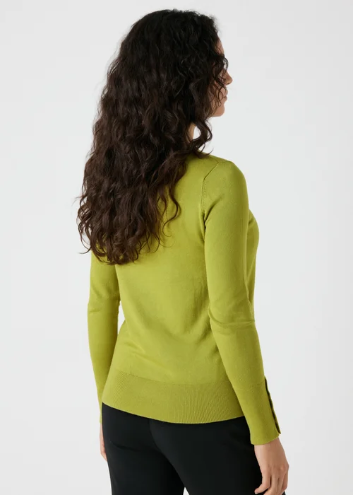 Et Vous Lime Fine Gauge Jumper - 8 Image 2