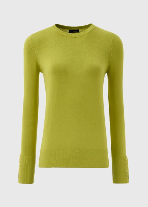 Et Vous Lime Fine Gauge Jumper - 8 Image 4