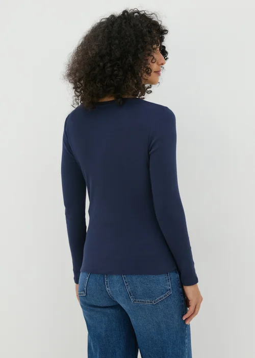 Navy Long Sleeve T Shirt - 12 Image 2