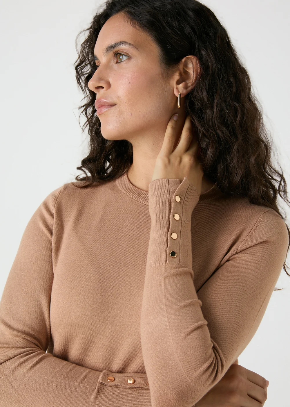 Et Vous Camel Gauge Jumper - 8 Image 3