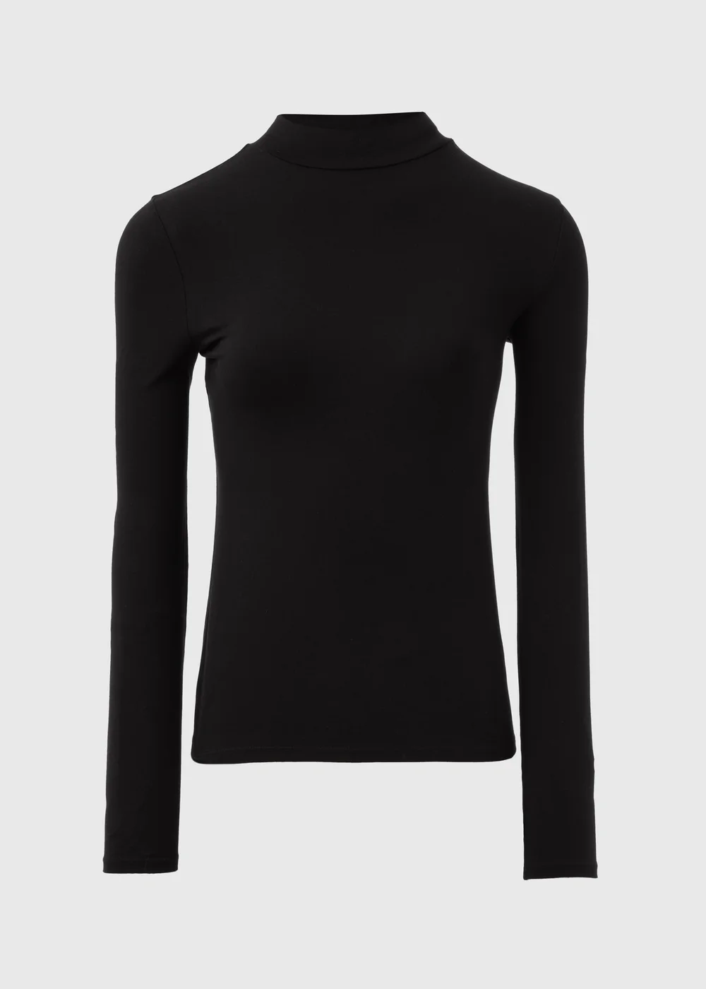 Black High Neck Top - 8 Image 4