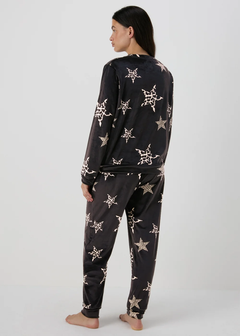 Black Star Print Lounge Set - Extra small Image 2
