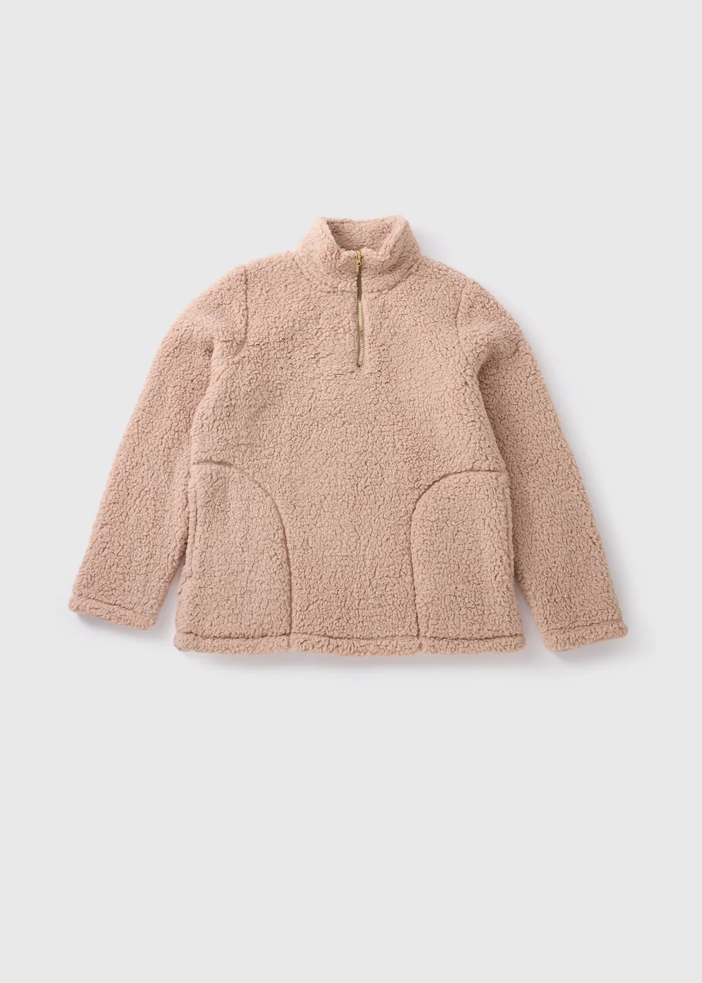 Mink Quarter Zip Snuggle Top - Extra small Image 4