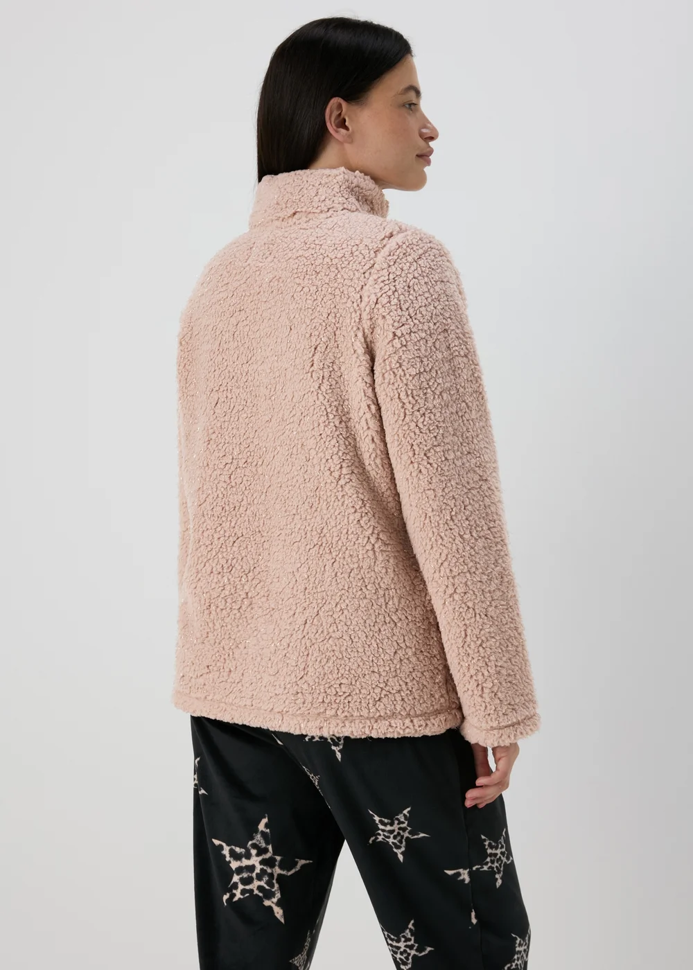 Mink Quarter Zip Snuggle Top - Extra small Image 2