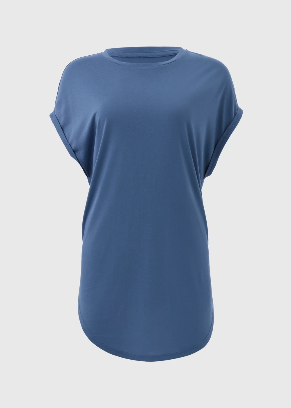 Blue Longline T-Shirt - S Image 5