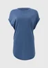 Blue Longline T-Shirt - S Image 5
