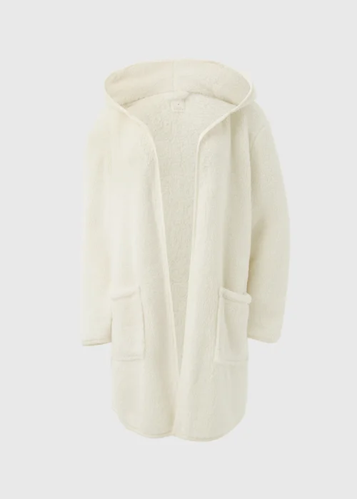 Cream Hooded Cardigan - Extra small Image 4