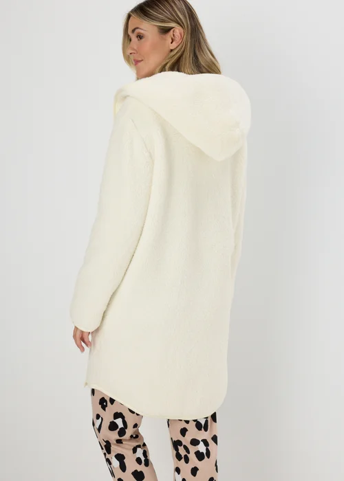 Cream Hooded Cardigan - Extra small Image 2