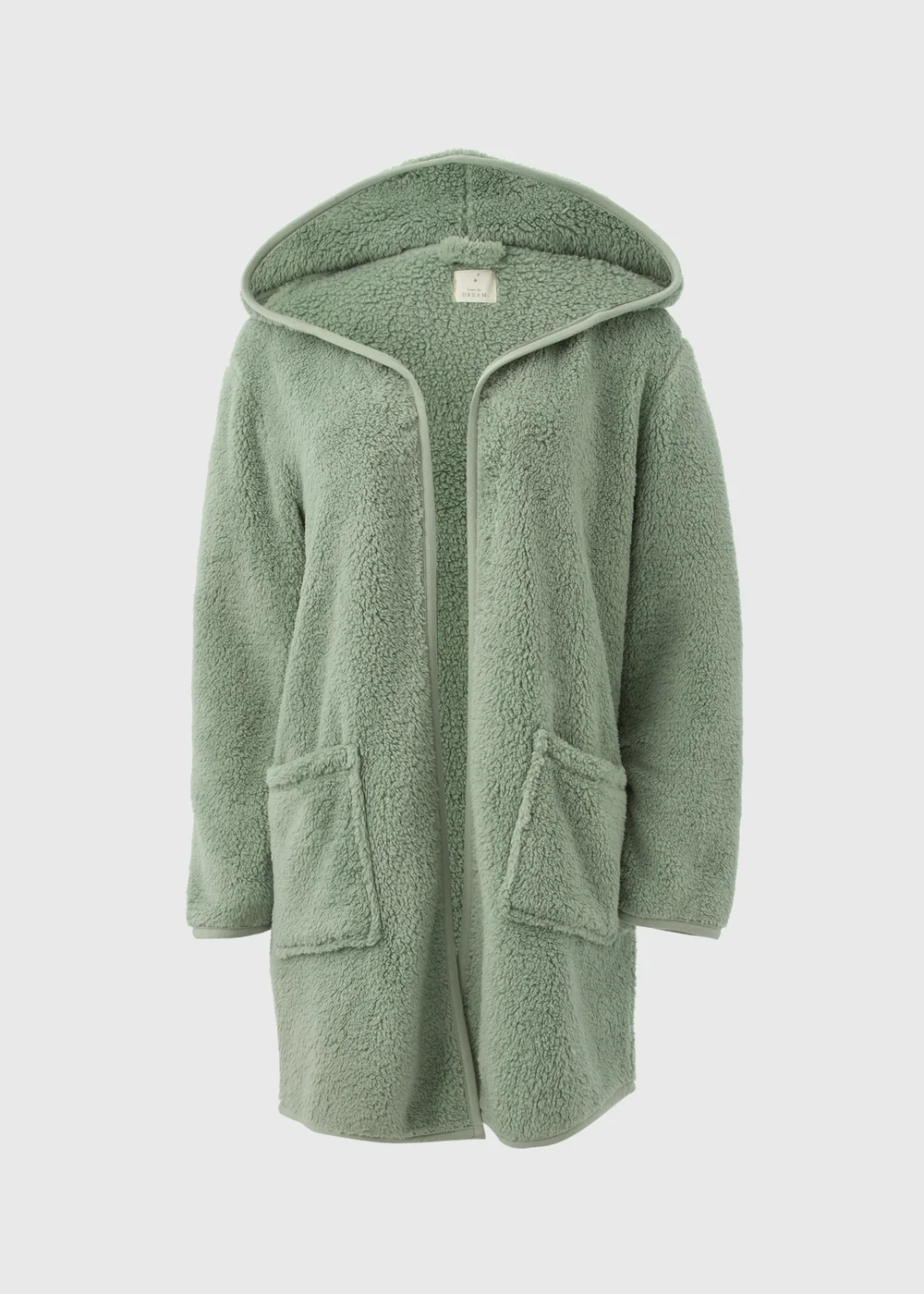 Green Fleece Lounge Cardigan - Extra small Image 4