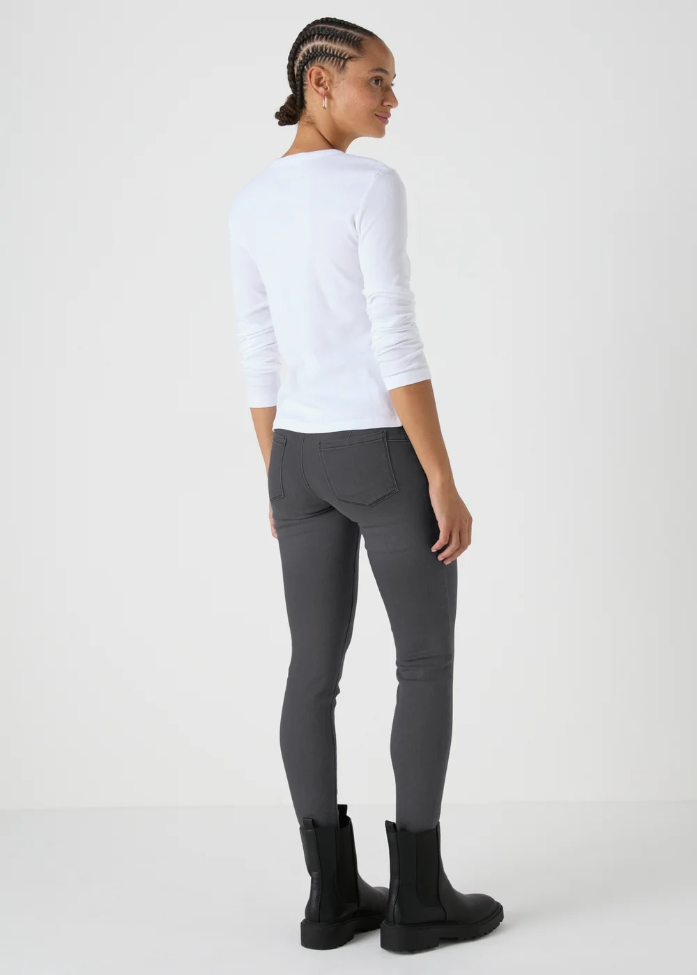 Grey Rosie Jeggings - 8/L29 Image 2