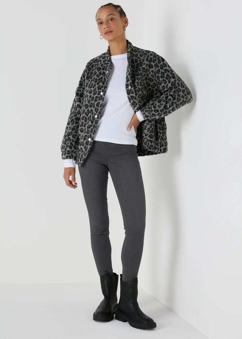Grey Rosie Jeggings - 8/L29 Image 1
