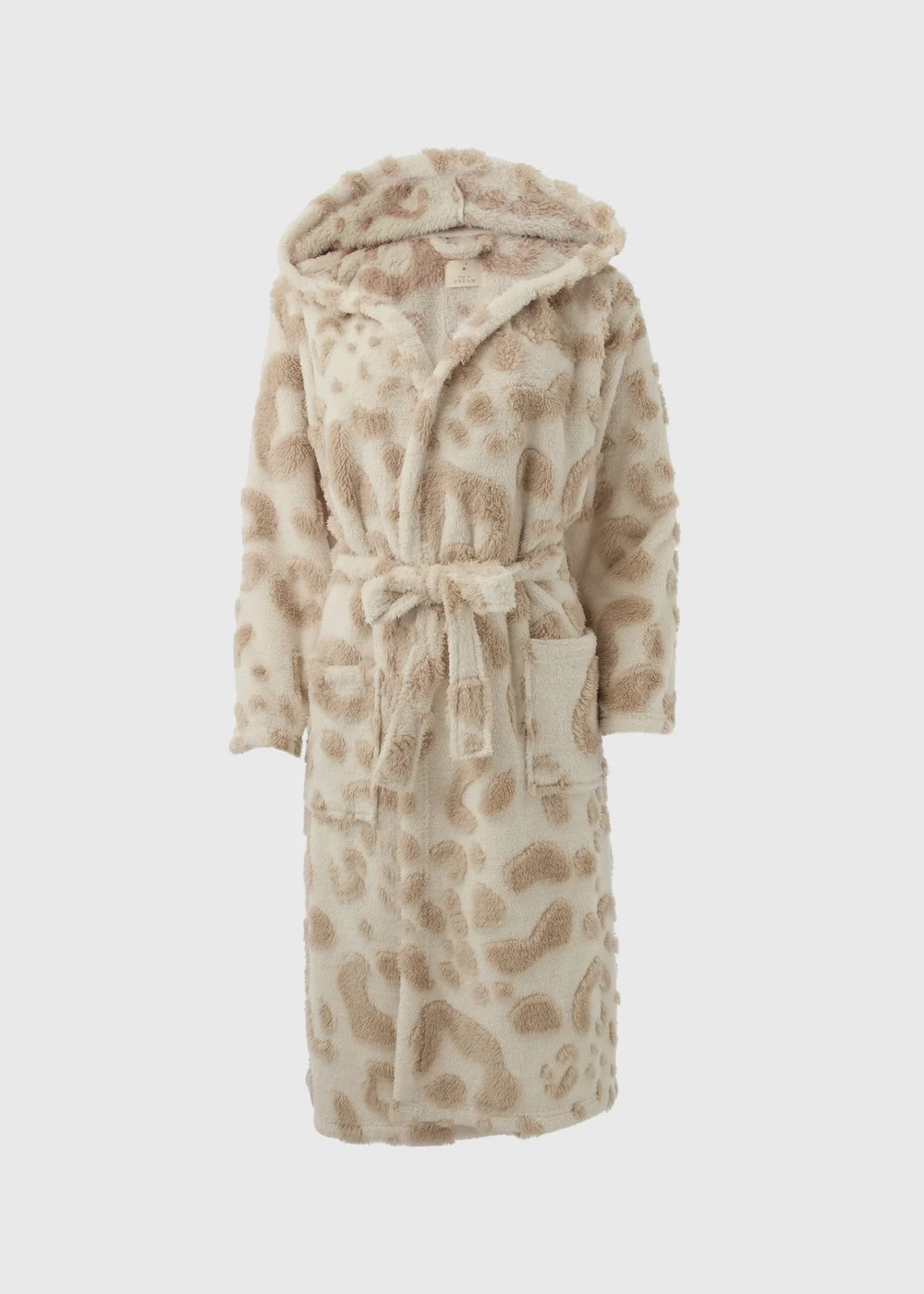 Brown Animal Pattern Dressing Gown - Extra small Image 4