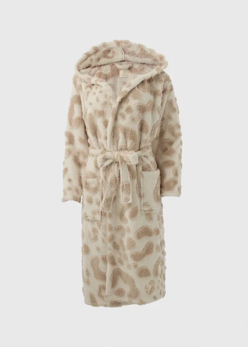 Brown Animal Pattern Dressing Gown - Extra small Image 4