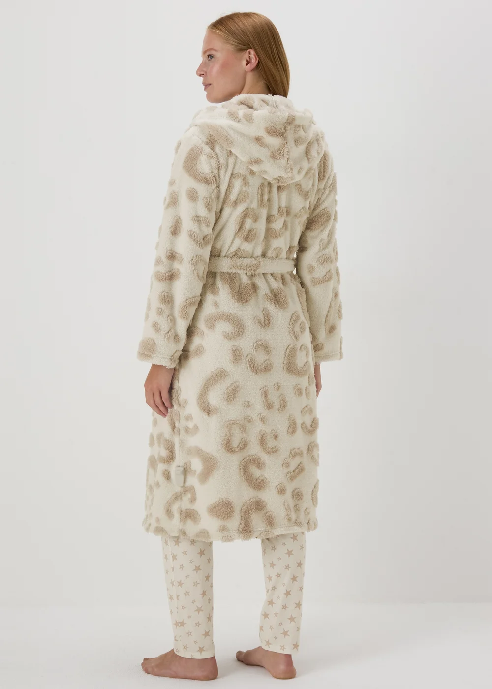 Brown Animal Pattern Dressing Gown - Extra small Image 2