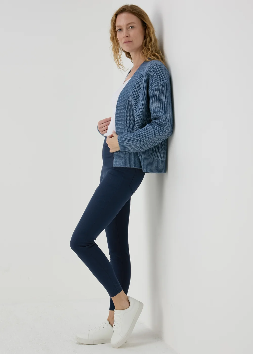Rosie Navy Jeggings - 8/L29 Image 4