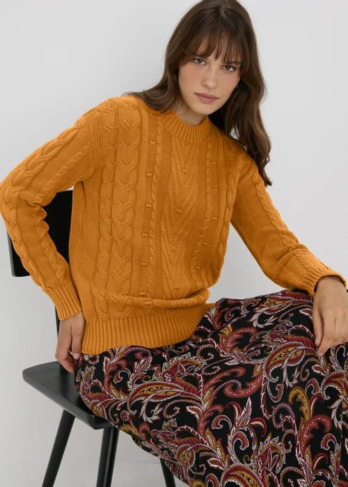 Mustard Cable Jumper - XS Image 1