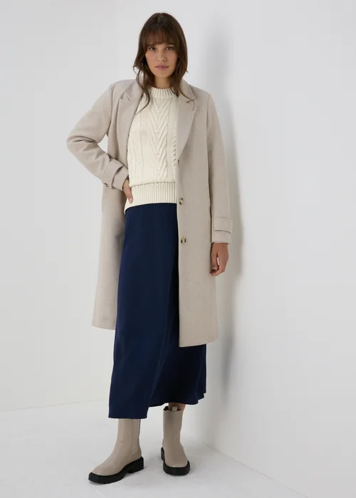Cream Cable Knit Jumper - XS Image 4