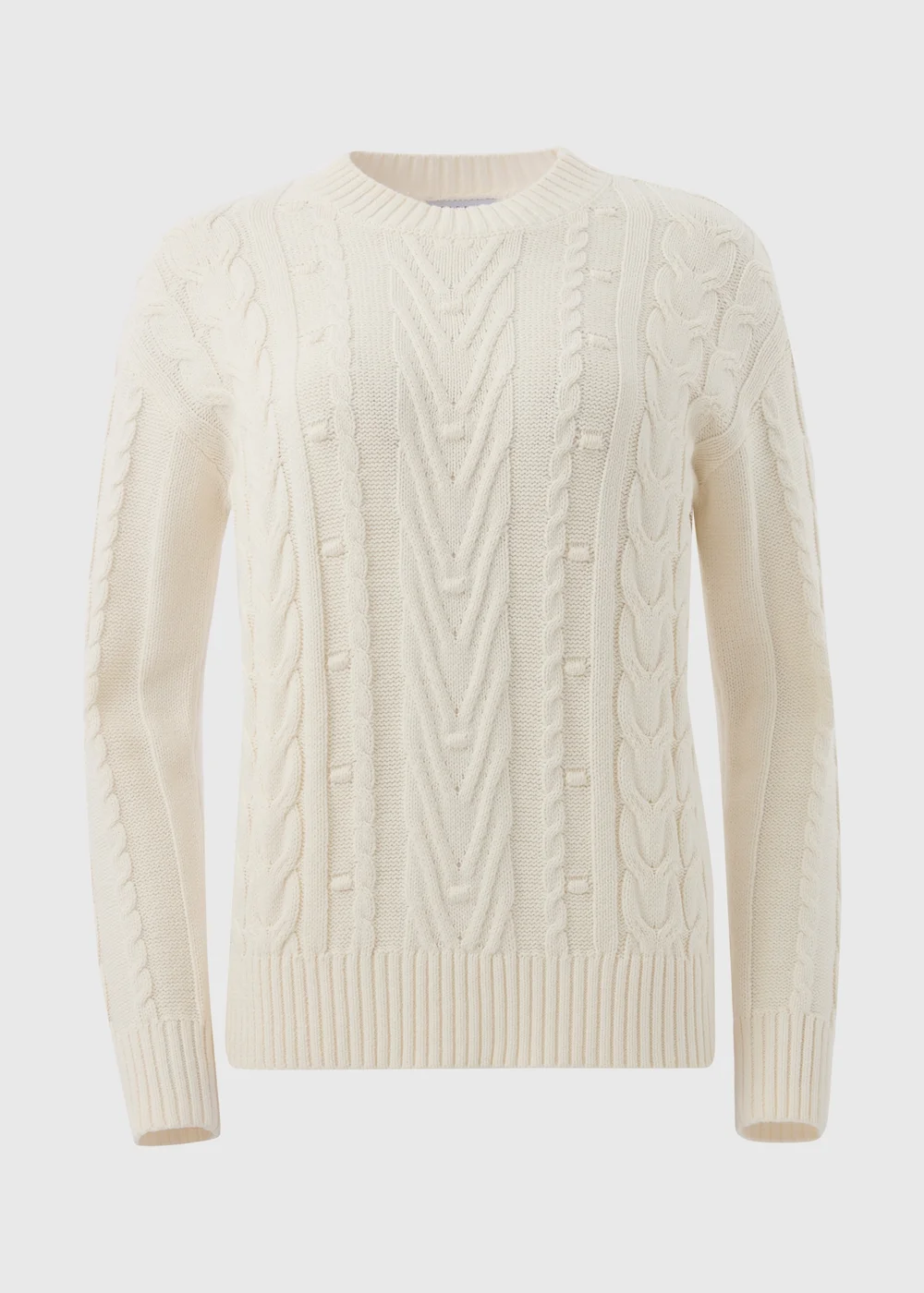Cream Cable Knit Jumper - XS Image 5