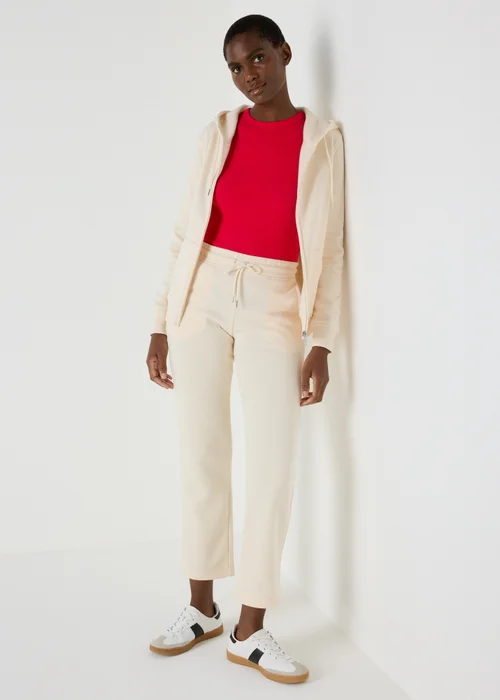 Red Ribbed Long Sleeve Top - 8 Image 3