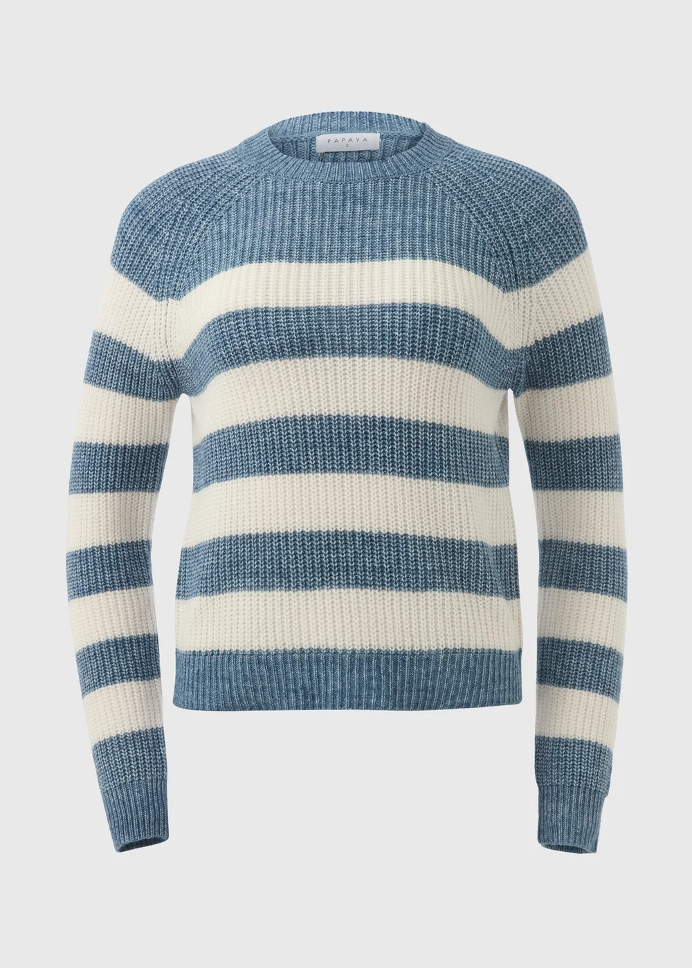 Blue Stripe Knitted Jumper - XS Image 5