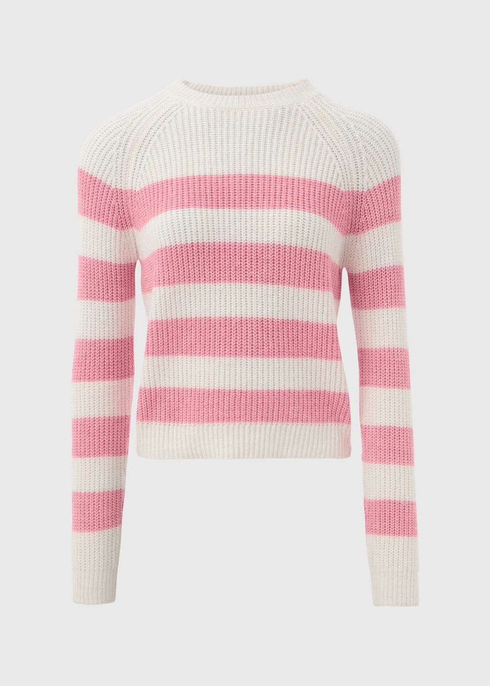 Pink Stripe Knitted Jumper - XS Image 5