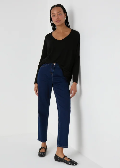 Black Long Sleeve Top - S Image 1