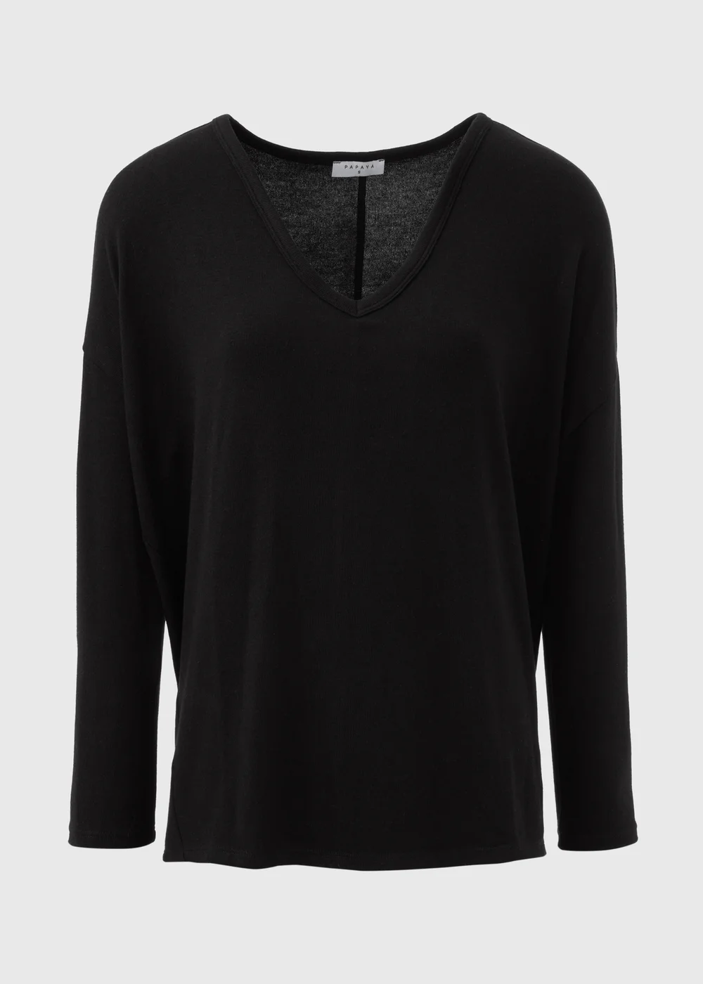 Black Long Sleeve Top - S Image 4