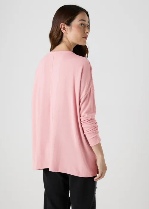 Pink Longline Top - S Image 2