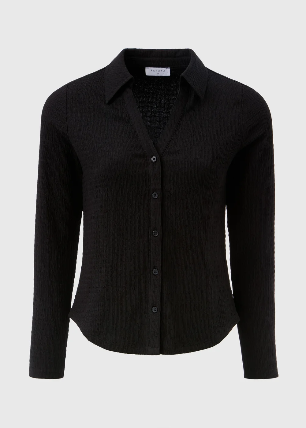Black Textured Shirt - 8 Image 4