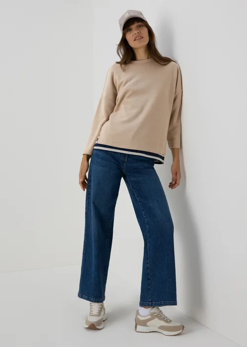 Cream Soft Touch Co Ord Top - S Image 4