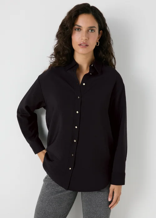Et Vous Black Airflow Shirt - 8 Image 1