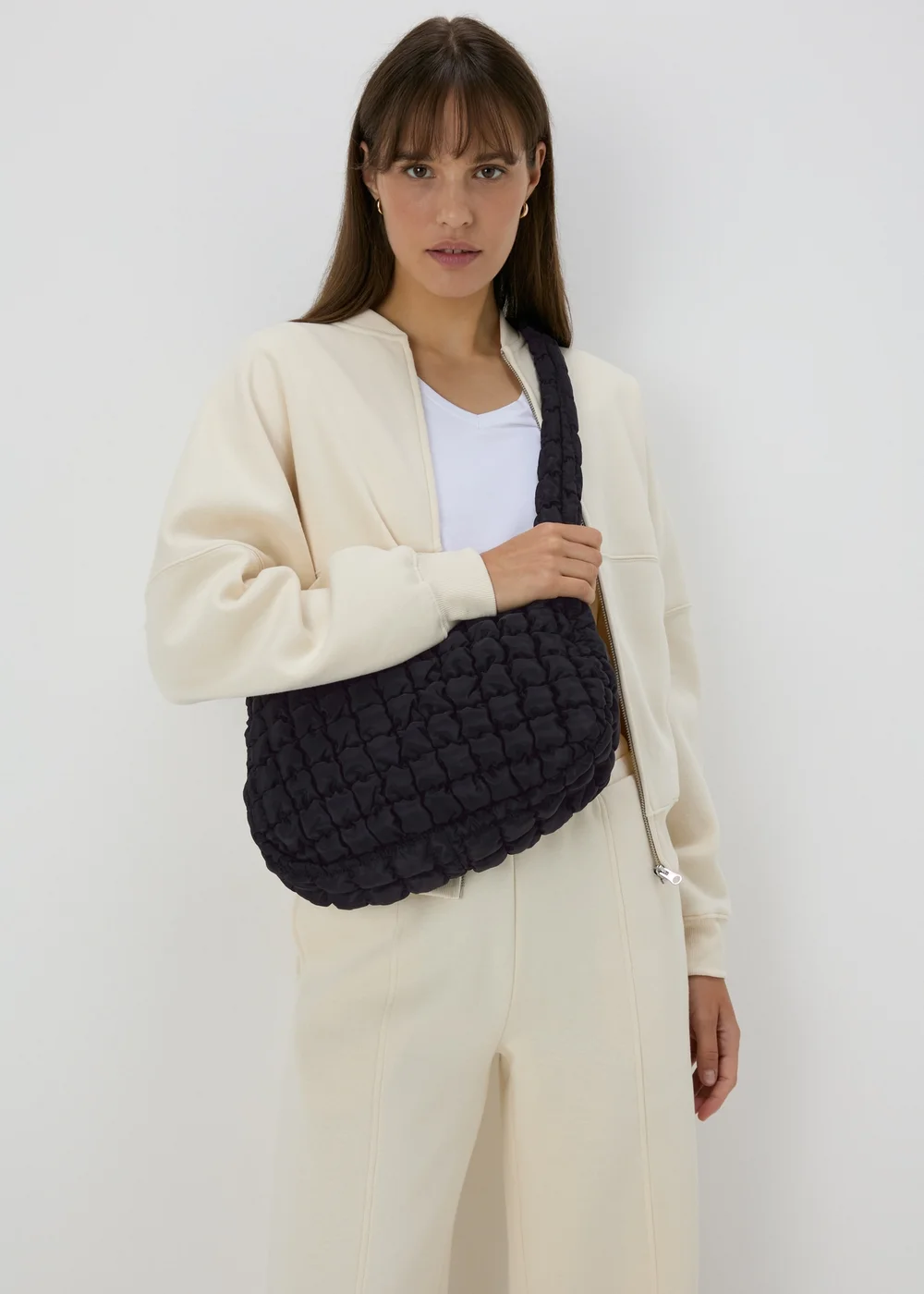 Black Popcorn Bag - One Size Image 2