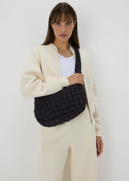 Black Popcorn Bag - One Size Image 2