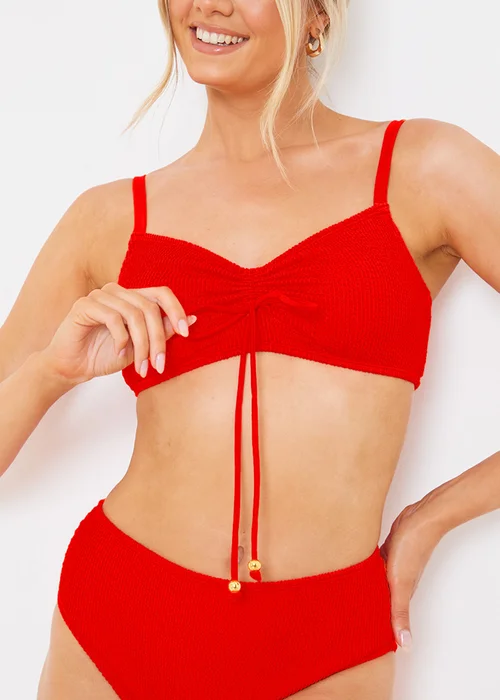 In The Style Jac Jossa Red Bikini Top - Size 8 Image 4