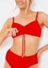 In The Style Jac Jossa Red Bikini Top - Size 8 Image 4