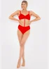 In The Style Jac Jossa Red Bikini Top - Size 8 Image 3