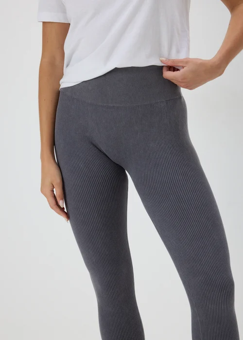 Charcoal Seamless Leggings - XL Image 3