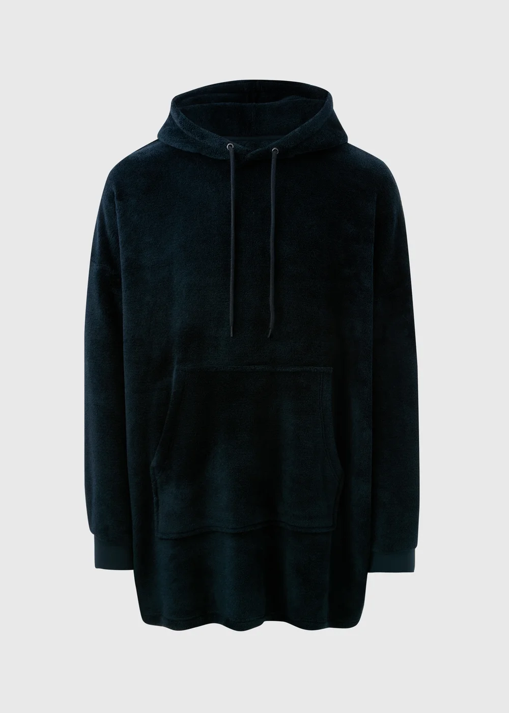 Navy Fleece Snuggle Hoodie - Extra small Image 3